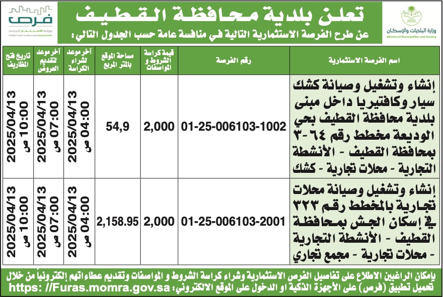 بلدية محافظة القطيف