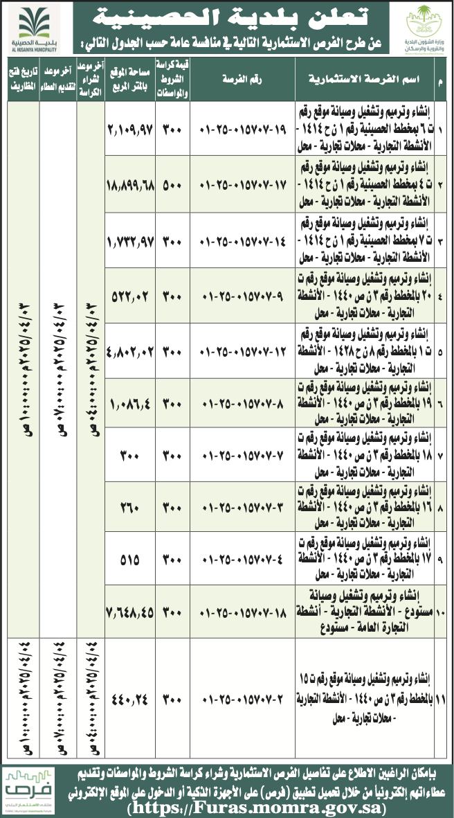 بلدية الحصينية